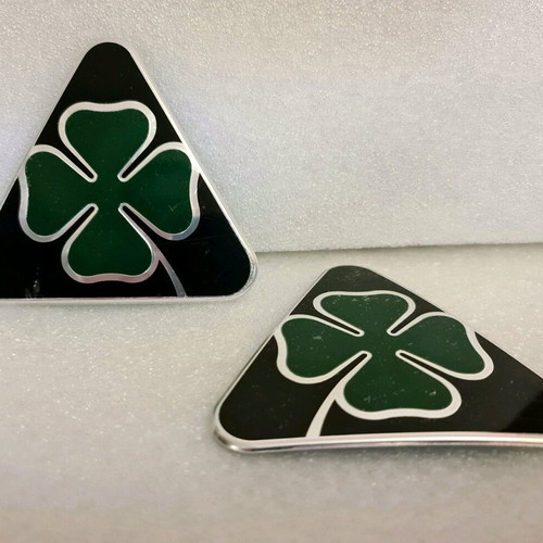Alfa Romeo aluminum four-leaf clovers new