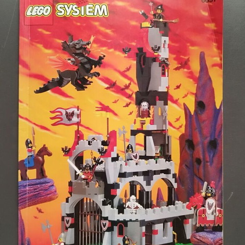 Lego System 6097 Night Lords Castle μεταχειρισμένο με μικρο ελλείψεις