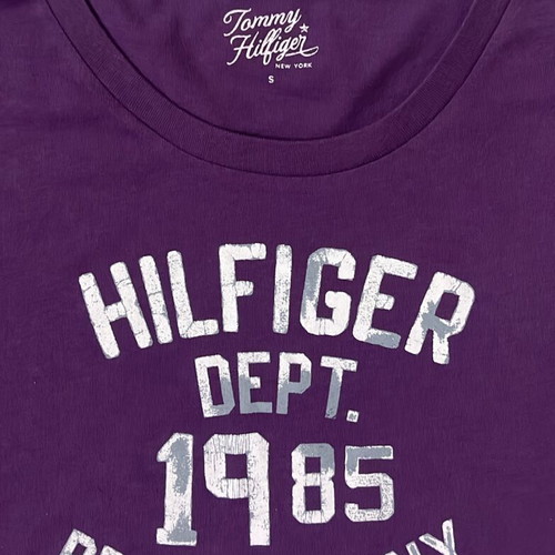 Tommy Hilfiger Women T-Shirt purple, like new, size S