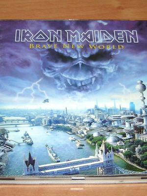 Iron Maiden Brave New World CD μεταχειρισμένο, metal