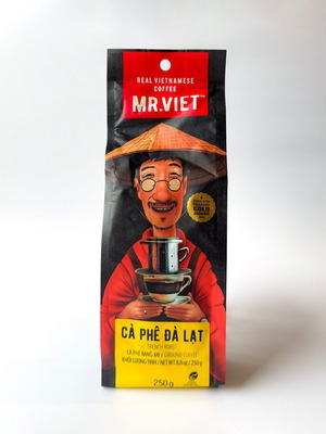 Mr.Viet Real Vietnamese смляно кафе 250г, смес Robusta & Arabica