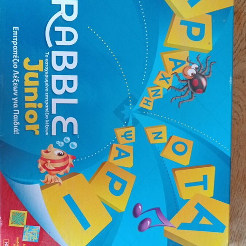 Scrabble Junior board game used in good condition