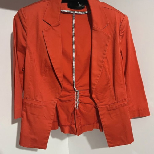 Short jacket BSB like new, red-orange, size S