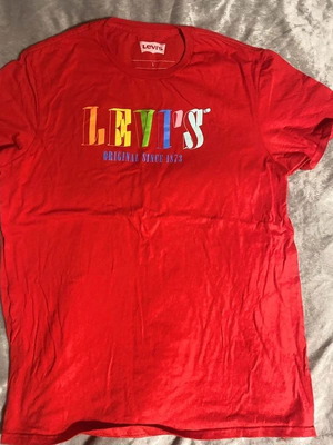 Levi’s κοντομάνικο T-shirt σαν καινούργιο, πολύχρωμο, μέγεθος L