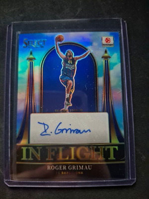 Roger Grimau 2025-26 Panini Select EuroLeague In Flight card like new