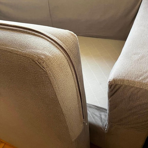 Sofa set 3-seater and 2-seater with storage and removable covers