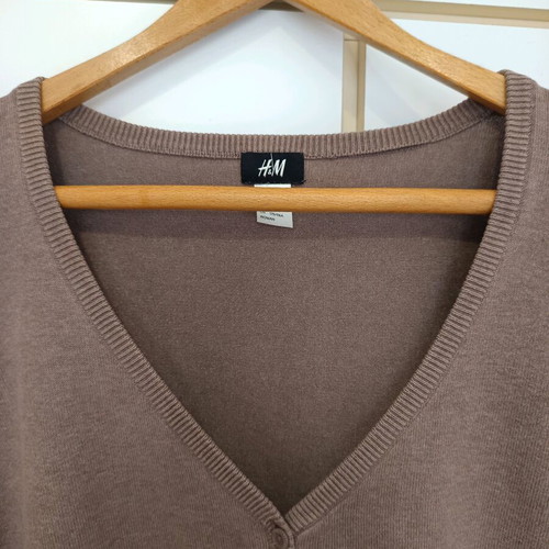 H&M beige long-sleeve cardigan like new