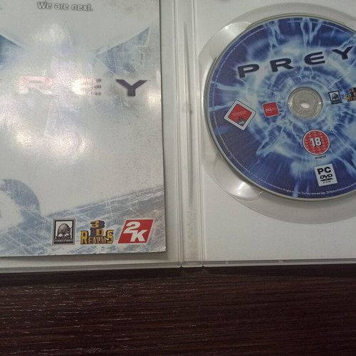 Pc game Prey like new with box