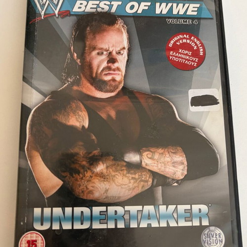 WWE Best Of WWE Vol.4 Undertaker 2010 Silver Vision DVD used, good condition