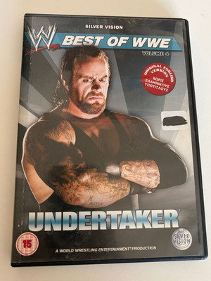 WWE Best Of WWE Vol.4 Undertaker 2010 Silver Vision DVD used, good condition