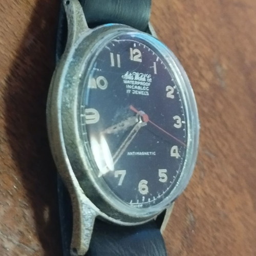 Artis Watch Co. Swiss Military Style Mechanical Wristwatch used