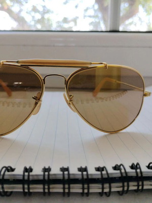 Ray-Ban 50 B&L The General 1937-1987 слънчеви очила употребявани, златисти