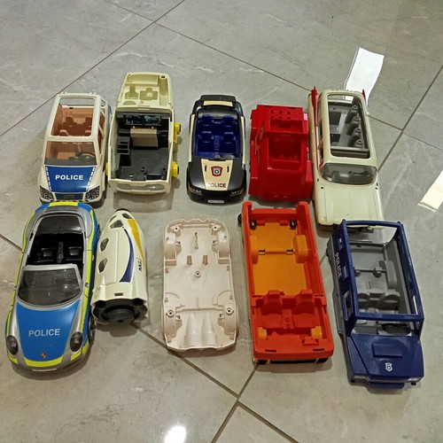 Playmobil vehicle parts pack of 10 used for spare or custom builds