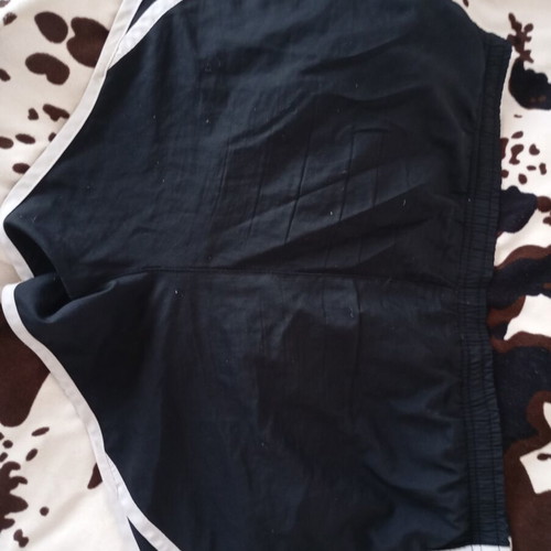 Nike Tempo Running shorts, vintage women's size S, black and white