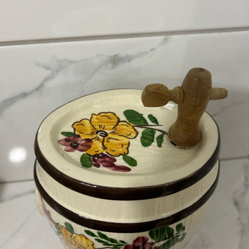 Porcelain whiskey barrel Germany retro like new