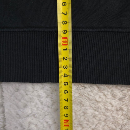 Calvin Klein Jeans Black Hoodie used with Distressed Logo