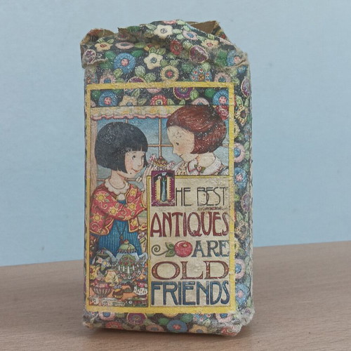 Vintage Engelbreit soap used with packaging wear