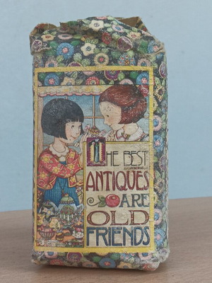 Vintage Engelbreit soap used with packaging wear