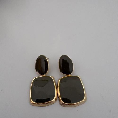 Ro-Ro Accessories earrings new, green and gold