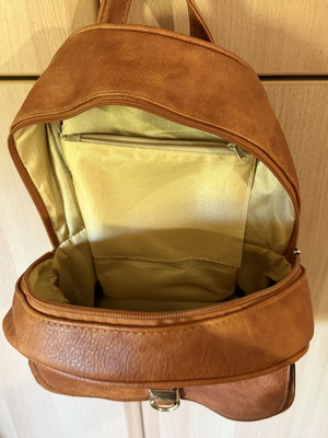 Backpack women's like new, brown