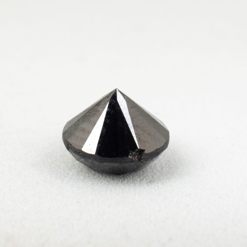 Natural black diamond 1.17ct loose stone used
