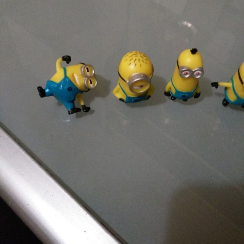 Φιγούρες Minions σετ 10, σαν καινούργιο, 3-4 εκ.