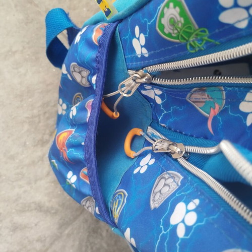 Paw Patrol Wheeled School Bag used with functional zippers