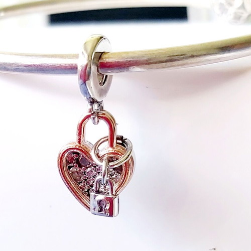 Silver 925 charm For Always Together new, gold and silver