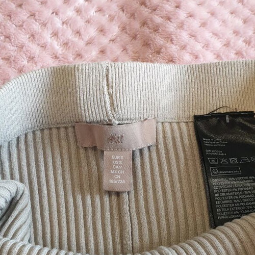 H&M Fitted Pants beige like new, size S