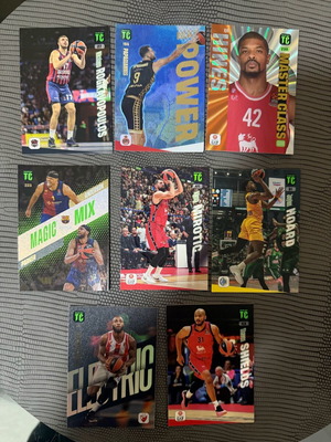 Κάρτες Euroleague 2025 μεταχειρισμένες, όλες μαζί
