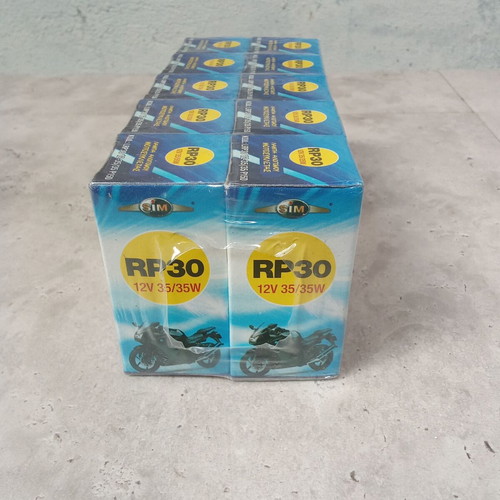 Pack of 10 RP30 closed bulbs 12 volt 35 watt for motorcycles new