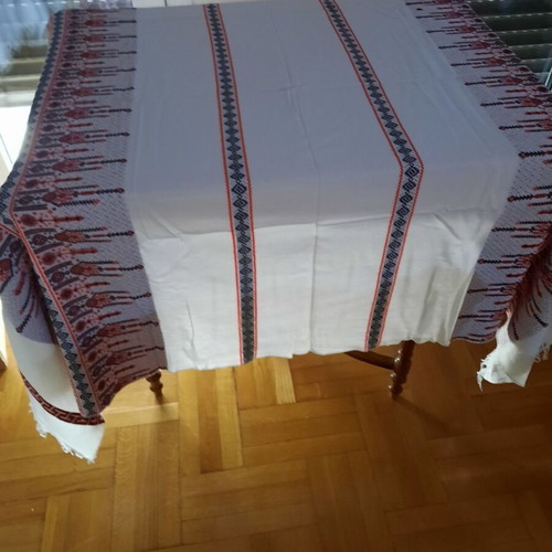 Cretan Tablecloth like new, 1.85 x 1.40 m