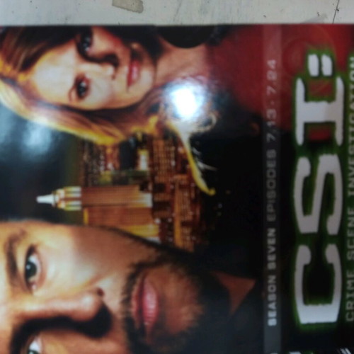 CSI series seasons 6/7/8 DVD without Greek subtitles, 18 discs