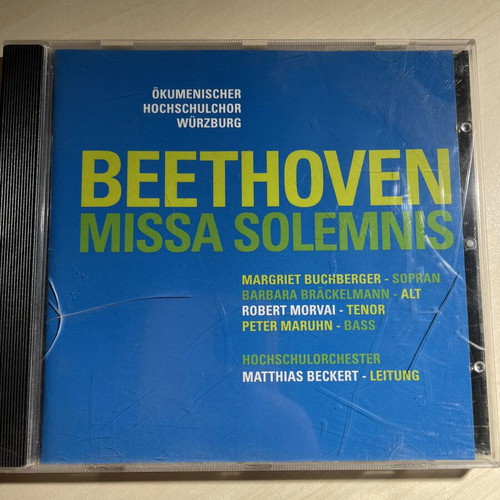 Beethoven Missa Solemnis CD used