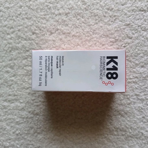 K18 Leave-in Molecular Repair Hair Mask New 50ml