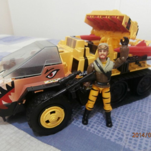 Gijoe Tiger Cat Tiger Force Snow Cat used