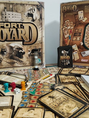Fort Boyard board game used, missing timer