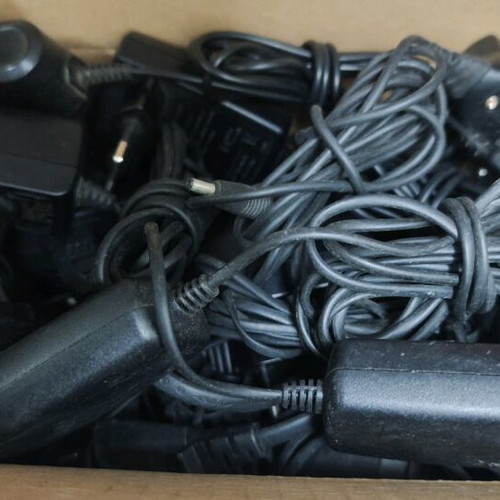 Old mobile phone chargers used, Nokia, Sony Ericsson, Samsung, Motorola