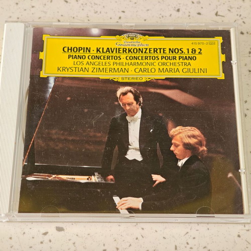 Chopin Piano Concerto Nos. 1 & 2 CD, classical