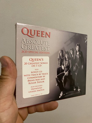 Queen Absolute Greatest 20 μεγάλες επιτυχίες CD σφραγισμένο