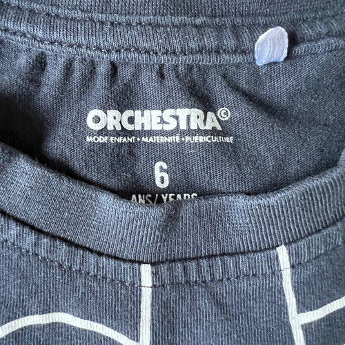 Μπλουζάκι Orchestra για αγόρι 6 ετών μεταχειρισμένο, μπλε, μέγεθος 116 εκ