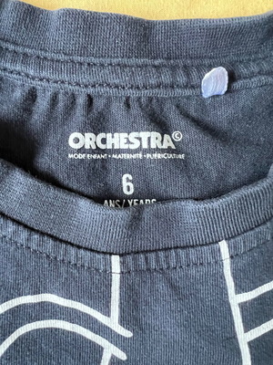 Μπλουζάκι Orchestra για αγόρι 6 ετών μεταχειρισμένο, μπλε, μέγεθος 116 εκ
