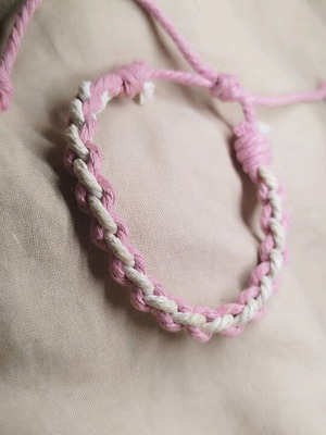 Bracelet like new pink for children, men and women