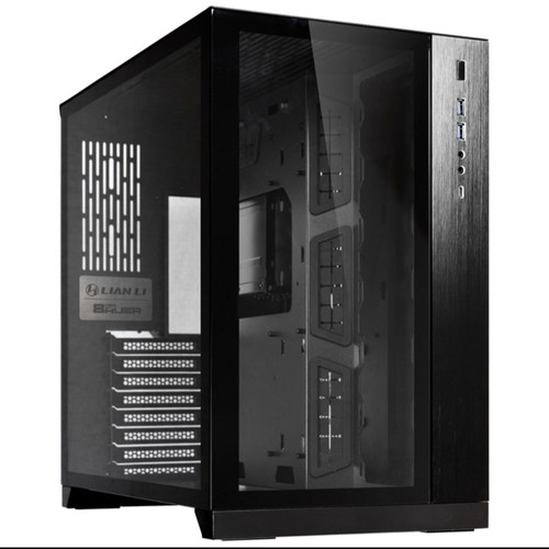 Lian Li PC-011 Dynamic Black case used without front glass