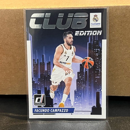 2023-24 Panini Donruss Euroleague Facundo Campazzo Club Edition card like new