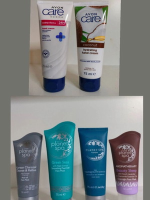Avon Care και Planet Spa σετ περιποίησης επιδερμίδας με 2 ενυδατικές κρέμες χεριών και 4 μάσκες προσώπου