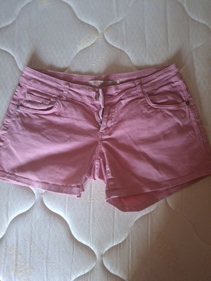 Toi&Moi pink denim shorts like new, size M 38 10