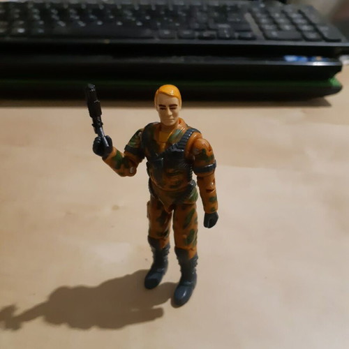 GI Joe Free Fall action figure like new, 1988-1992 period