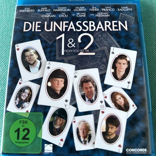 Now You See Me Blu-Ray like new, The Magicians 1 & 2