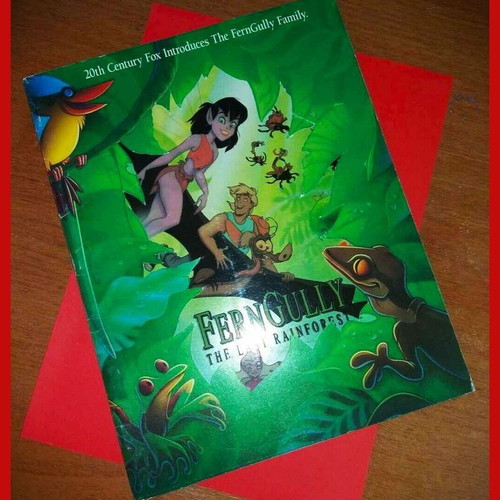 Booklet Ferngully the Last Rainforest new, 24 illustrated pages, USA printed